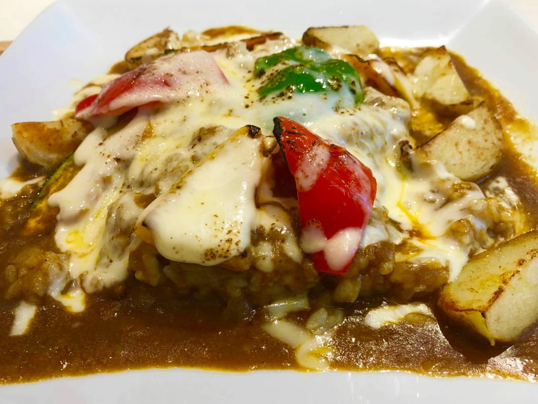 焼きチーズカレー